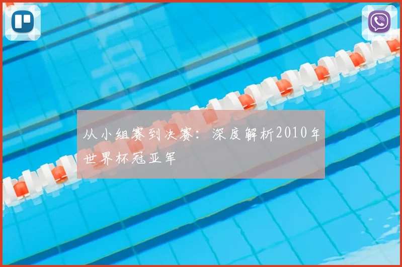 从小组赛到决赛：深度解析2010年世界杯冠亚军