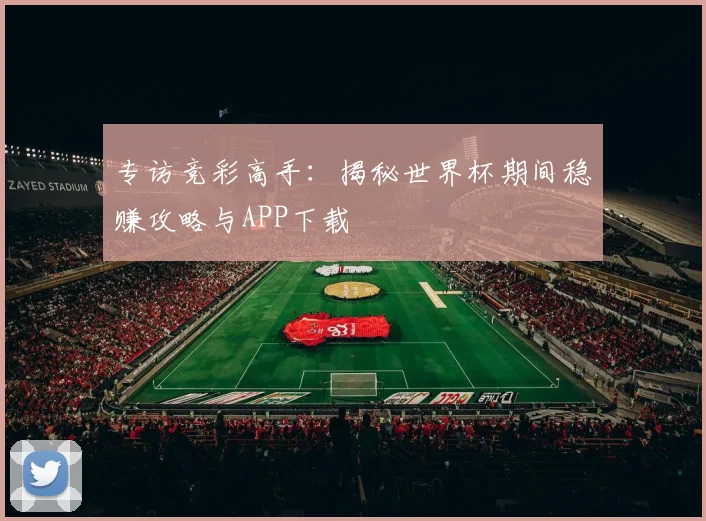 专访竞彩高手:揭秘世界杯期间稳赚攻略与APP下载